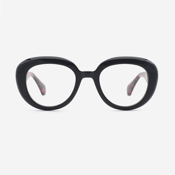 Elegant Oval Acetate Female Optical Frames 24A3087