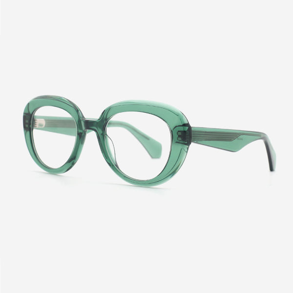 Elegant Oval Acetate Female Optical Frames 24A3087