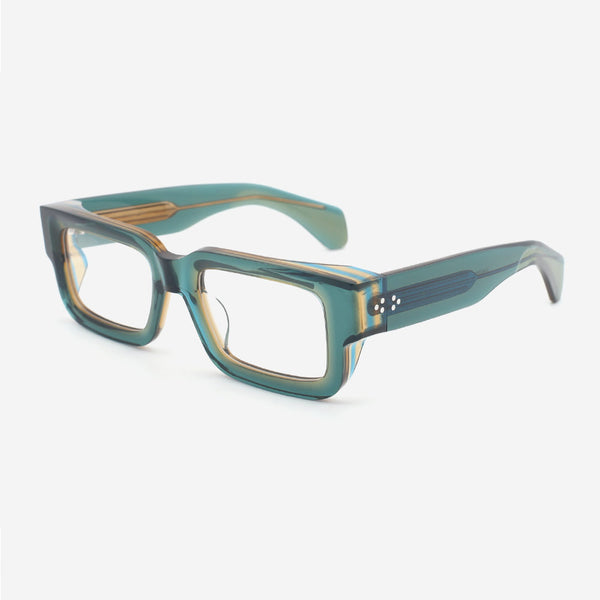 Rectangle Acetate Unisex Optical Frames 24A3088