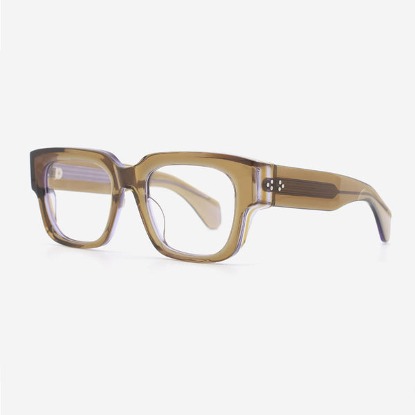 Square Acetate Unisex Optical Frames 24A3089