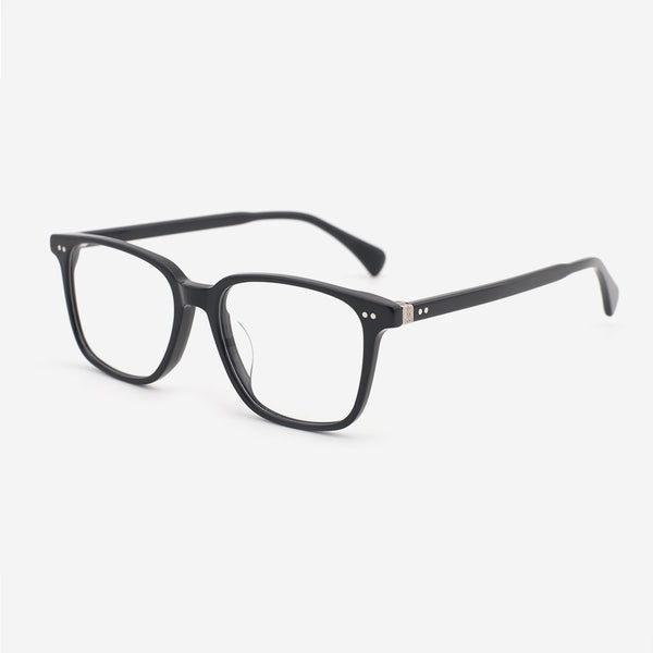 Classic Square Acetate Men's Optical Frames 24A3091