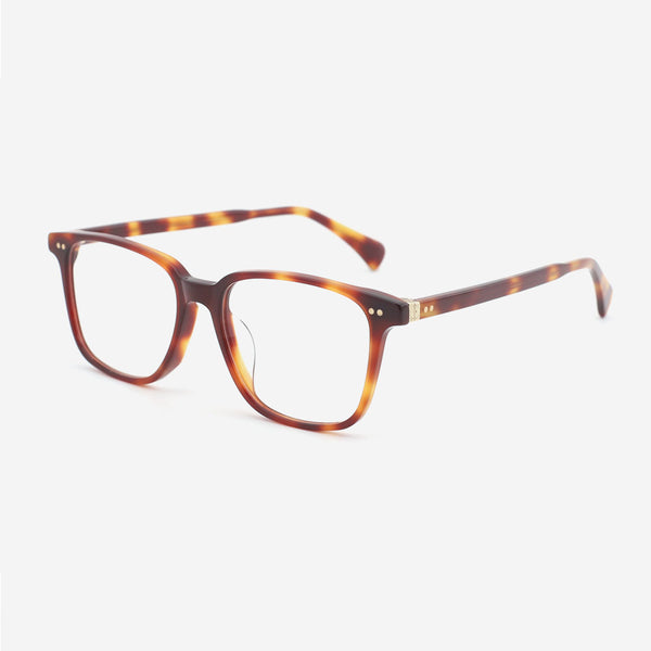 Classic Square Acetate Men's Optical Frames 24A3091