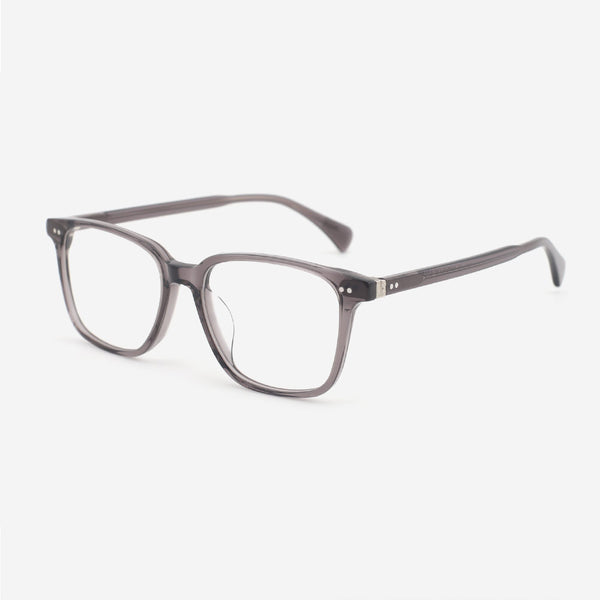 Classic Square Acetate Men's Optical Frames 24A3091