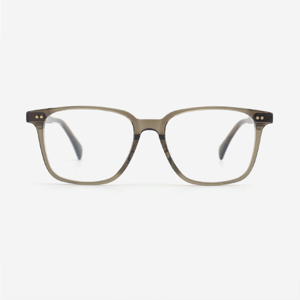 Classic Square Acetate Men's Optical Frames 24A3091