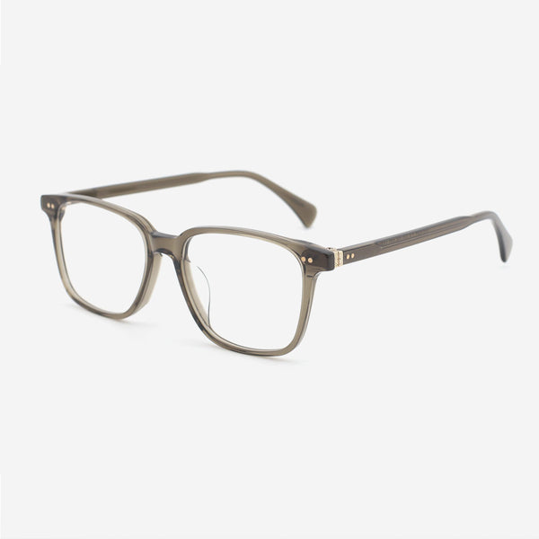 Classic Square Acetate Men's Optical Frames 24A3091