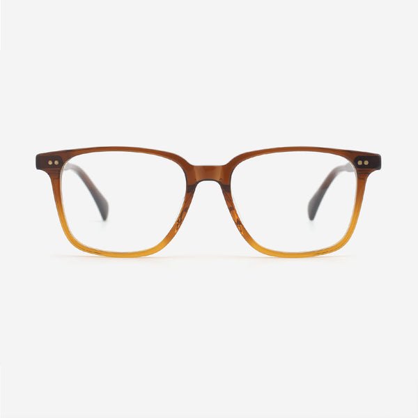 Classic Square Acetate Men's Optical Frames 24A3091