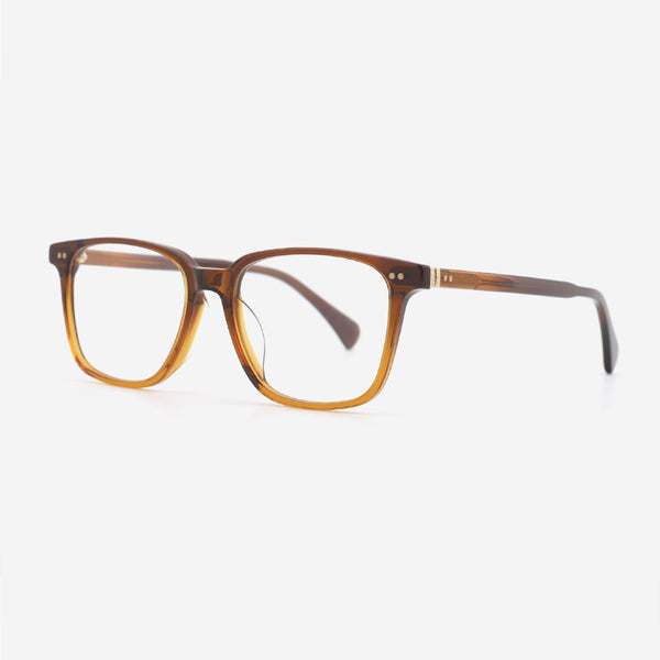 Classic Square Acetate Men's Optical Frames 24A3091