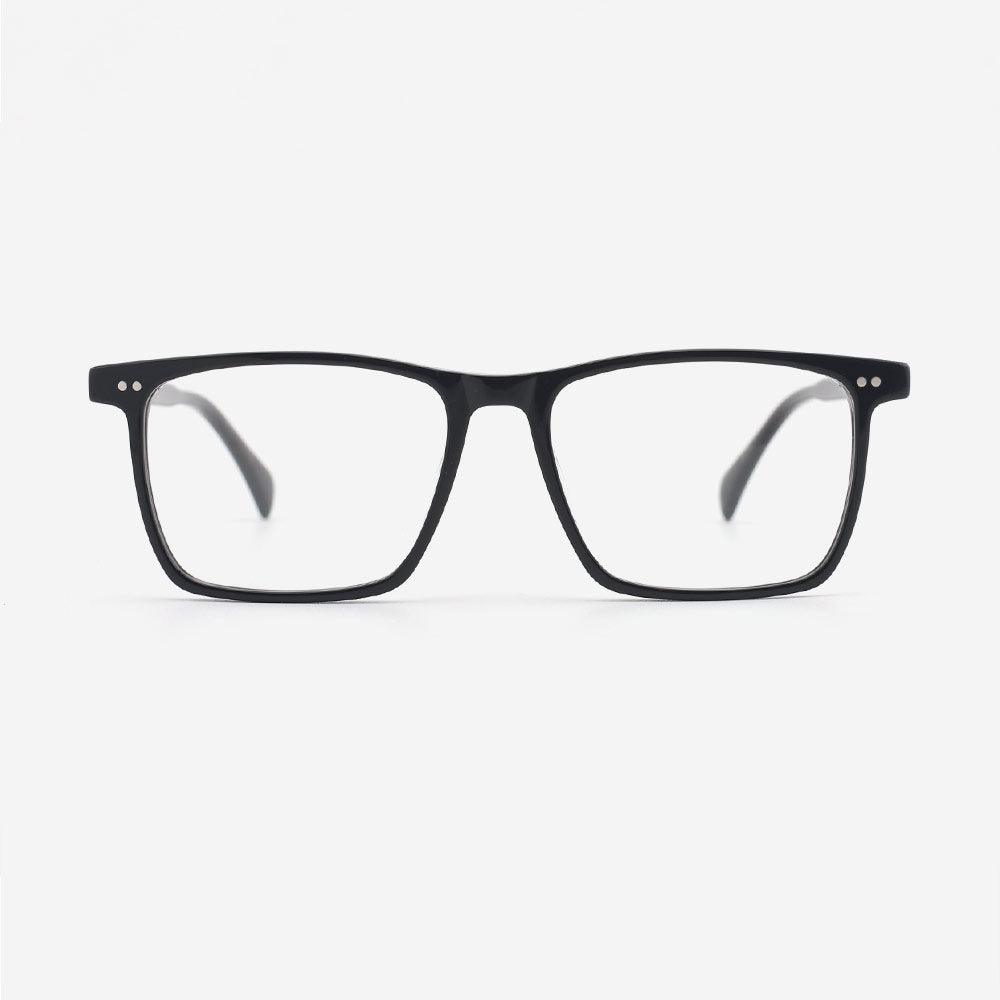 Classic Rectangular Acetate Men's Optical Frames 24A3092