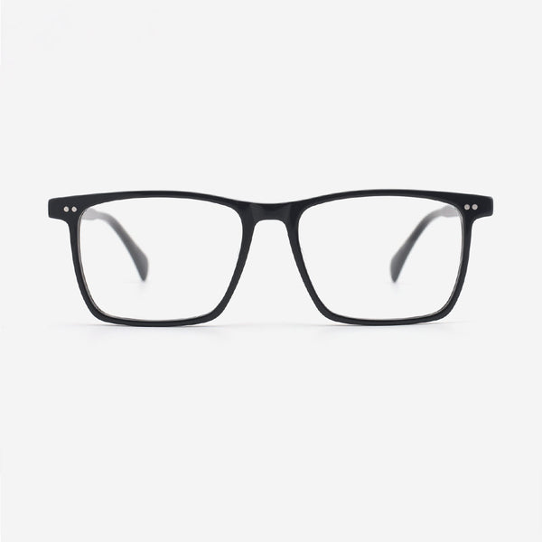 Classic Rectangular Acetate Men's Optical Frames 24A3092