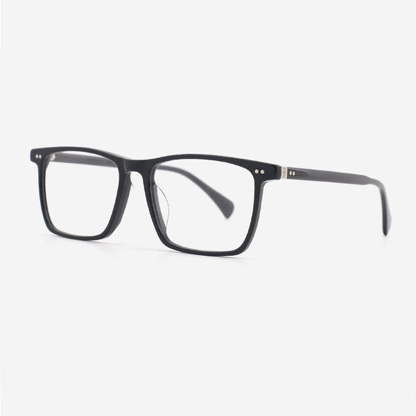 Classic Rectangular Acetate Men's Optical Frames 24A3092