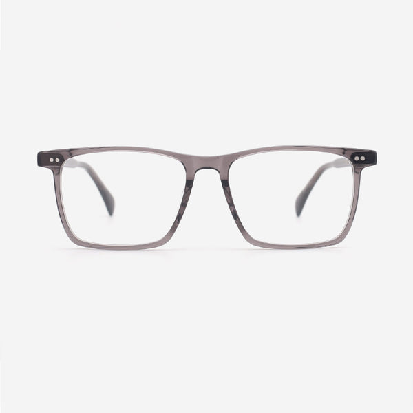 Classic Rectangular Acetate Men's Optical Frames 24A3092