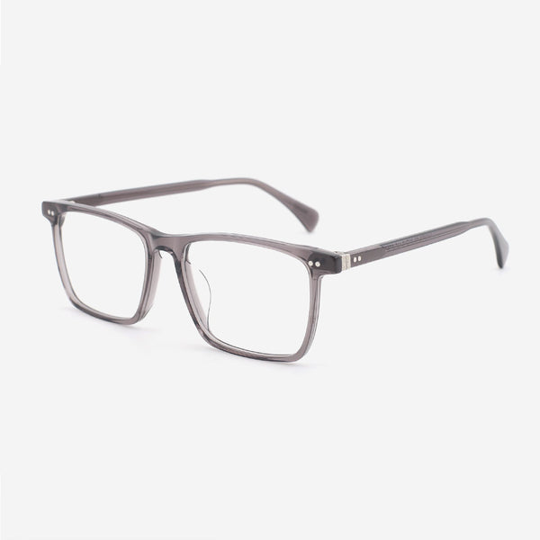 Classic Rectangular Acetate Men's Optical Frames 24A3092