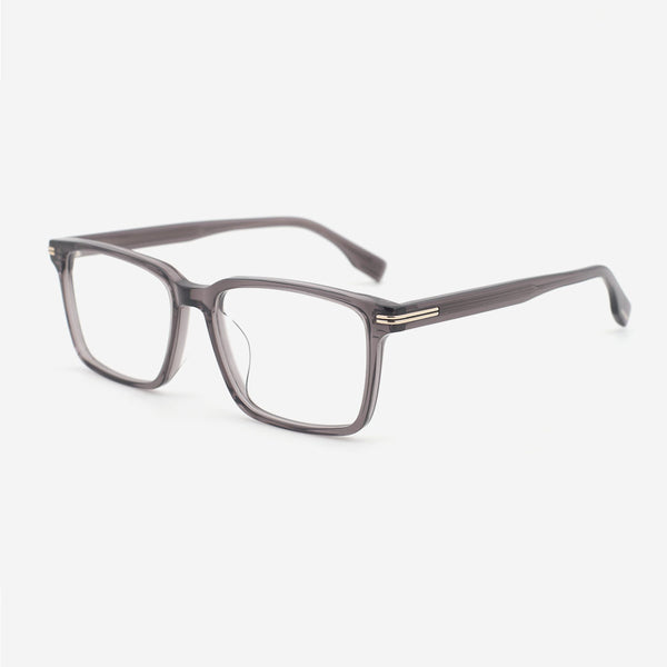 Thic Square Acetate Men's Optical Frames 24A3095