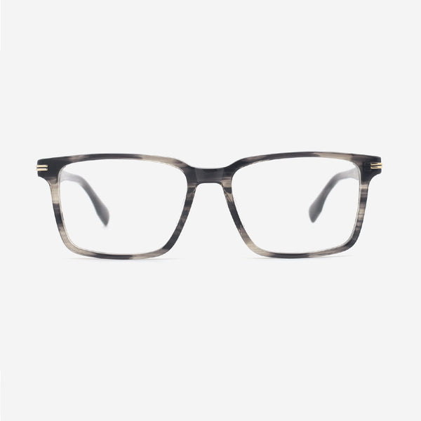 Thic Square Acetate Men's Optical Frames 24A3095