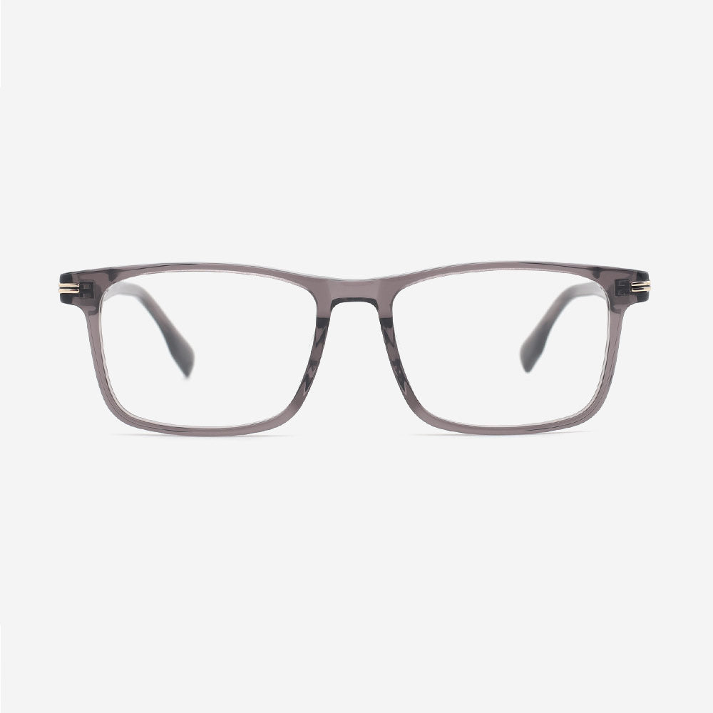 Thic Rectangle Acetate Men's Optical Frames 24A3096