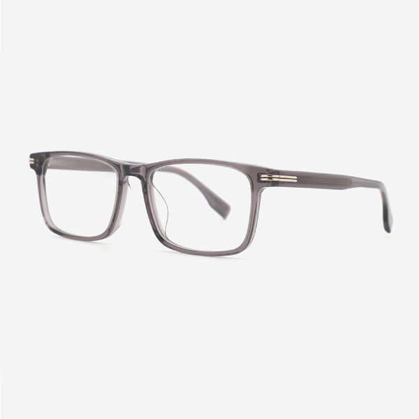 Thic Rectangle Acetate Men's Optical Frames 24A3096