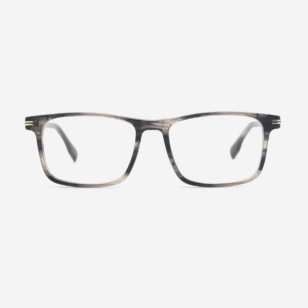 Thic Rectangle Acetate Men's Optical Frames 24A3096