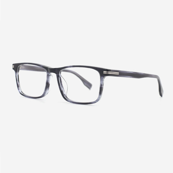 Thic Rectangle Acetate Men's Optical Frames 24A3096