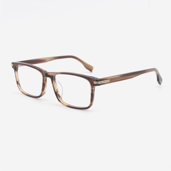 Thic Rectangle Acetate Men's Optical Frames 24A3096