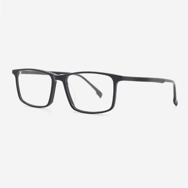 Stylish Rectangles Acetate Men's Optical Frames 24A3099