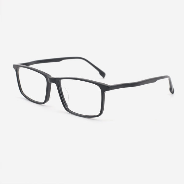 Stylish Rectangles Acetate Men's Optical Frames 24A3099