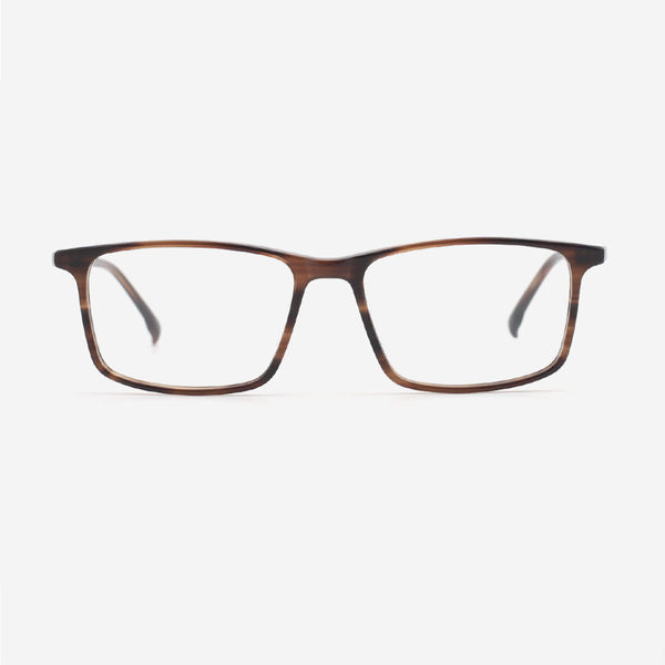 Stylish Rectangles Acetate Men's Optical Frames 24A3099