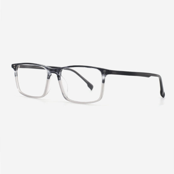 Stylish Rectangles Acetate Men's Optical Frames 24A3099