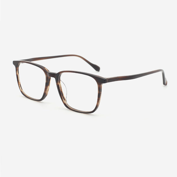 Stylish Square Acetate Men's Optical Frames 24A3100