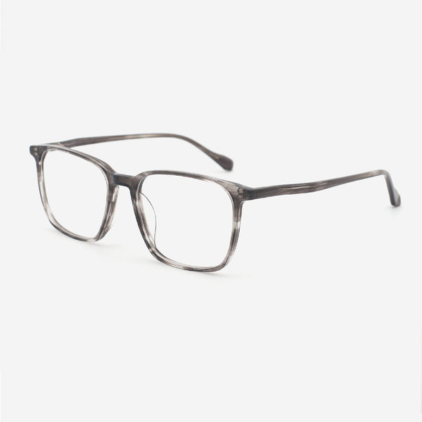 Stylish Square Acetate Men's Optical Frames 24A3100