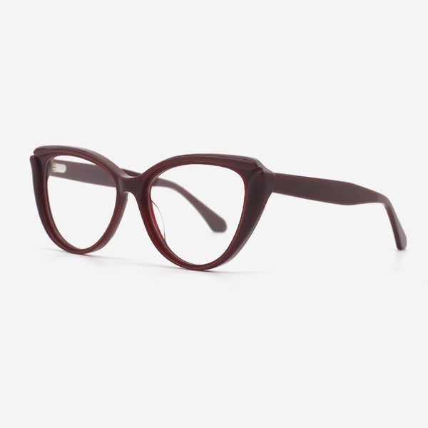 Cat Eye Acetate Female Optical Frames 24A3105