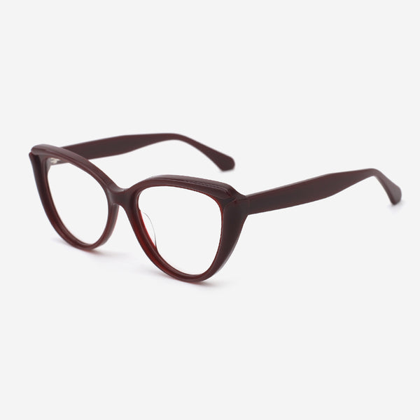 Cat Eye Acetate Female Optical Frames 24A3105