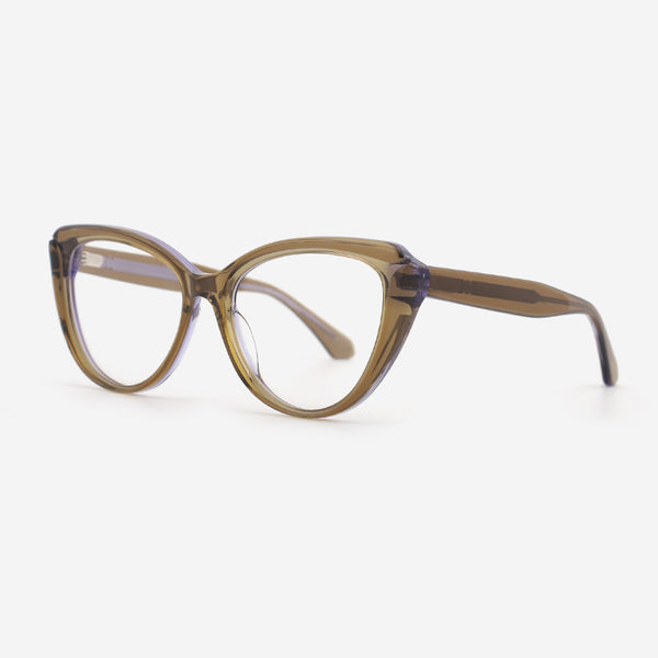 Cat Eye Acetate Female Optical Frames 24A3105