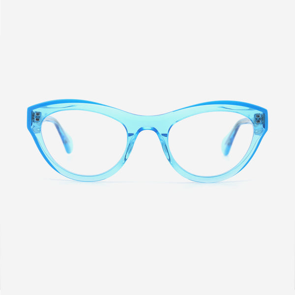 Cat Eye Laminated Acetate Female Optical Frames 24A3110