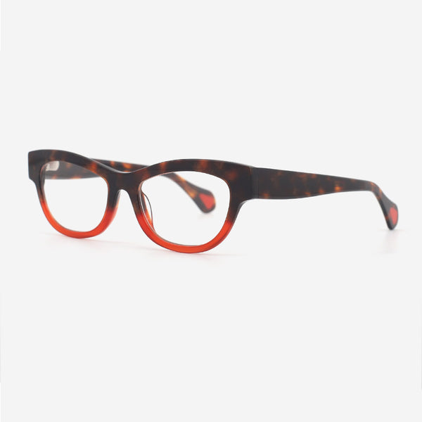 Cat Eye Laminated Acetate Female Optical Frames 24A3111