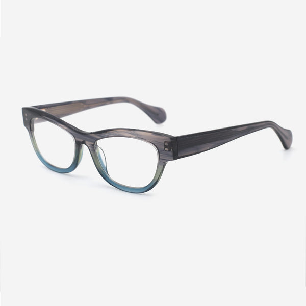 Cat Eye Laminated Acetate Female Optical Frames 24A3111