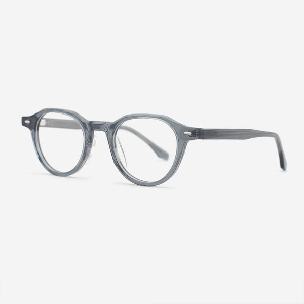 Retro Round Acetate Female Optical Frames 24A3123