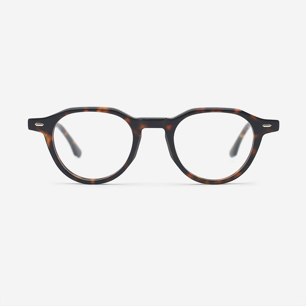Retro Round Acetate Female Optical Frames 24A3123