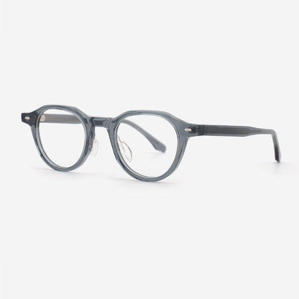 Retro Round Acetate Female Optical Frames 24A3123