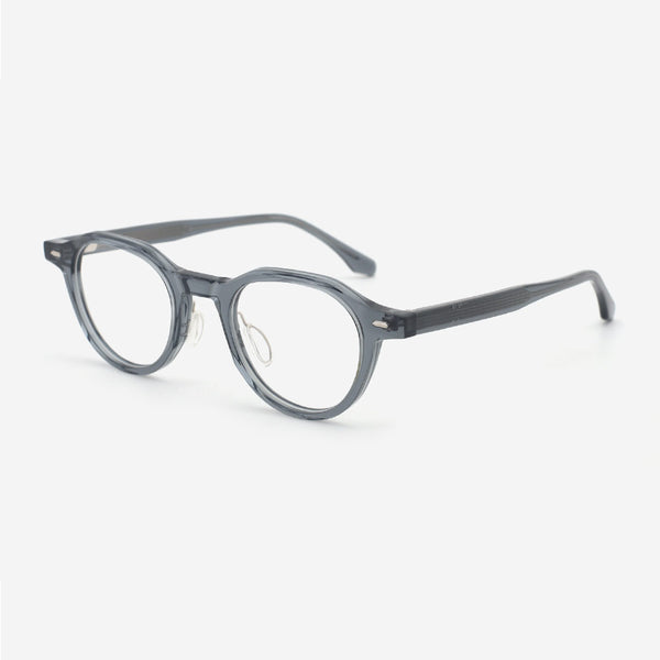 Retro Round Acetate Female Optical Frames 24A3123