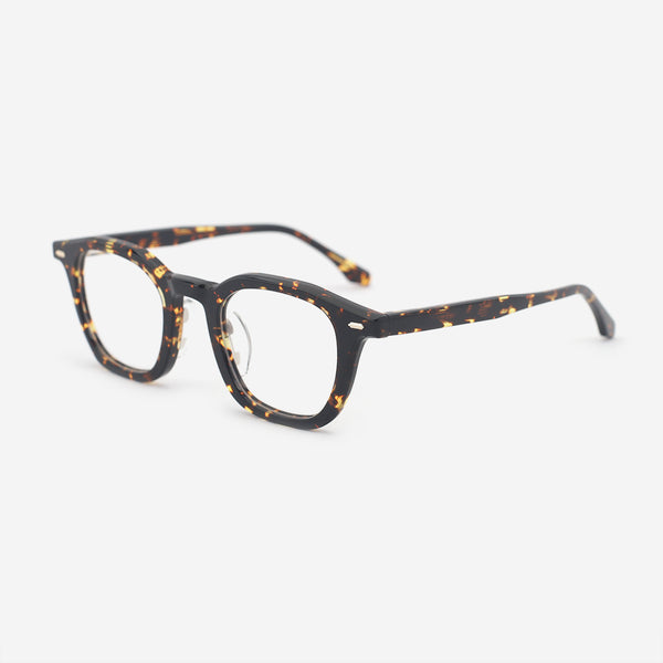 Retro Round Acetate Female Optical Frames 24A3125