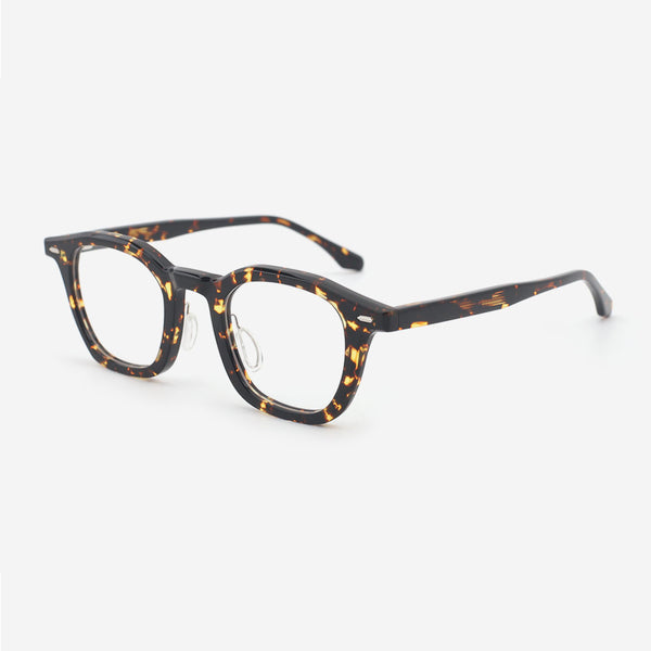 Retro Round Acetate Female Optical Frames 24A3125