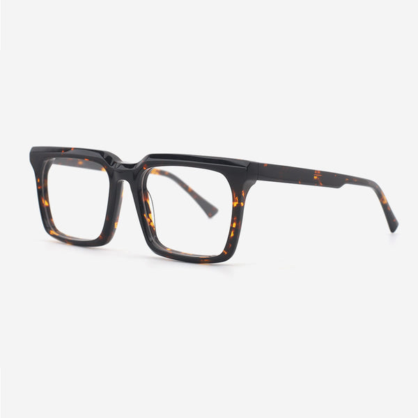 Square Bevel Acetate Unisex Optical Frames 24A3127