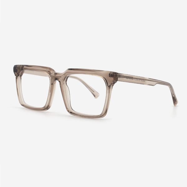 Square Bevel Acetate Unisex Optical Frames 24A3127