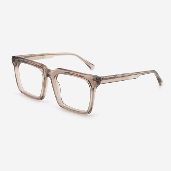 Square Bevel Acetate Unisex Optical Frames 24A3127