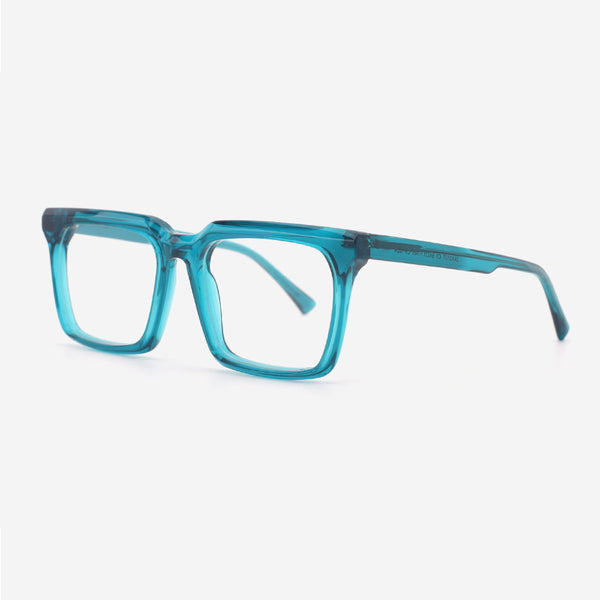 Square Bevel Acetate Unisex Optical Frames 24A3127