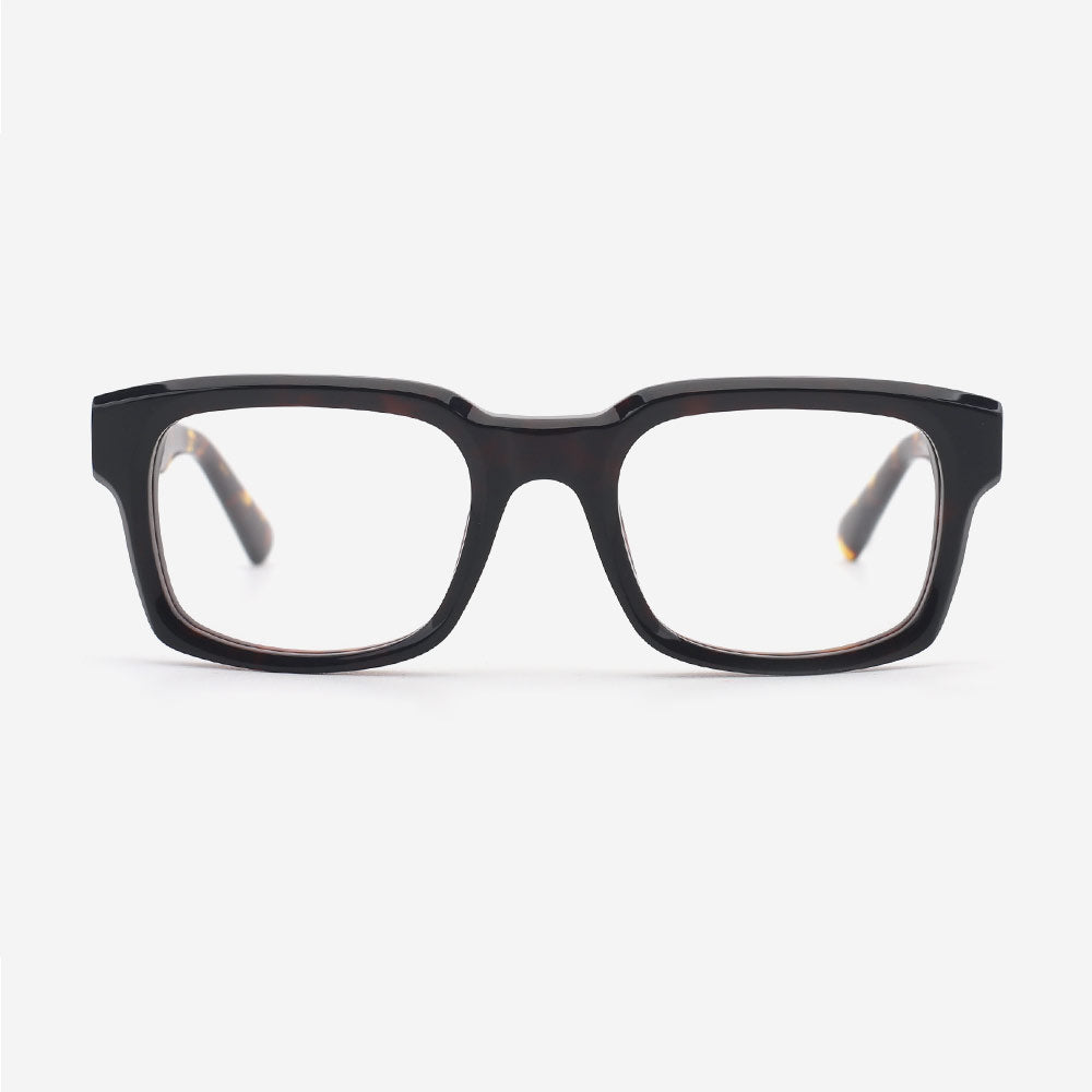 Rectangle Bevel Acetate Unisex Optical Frames 24A3128