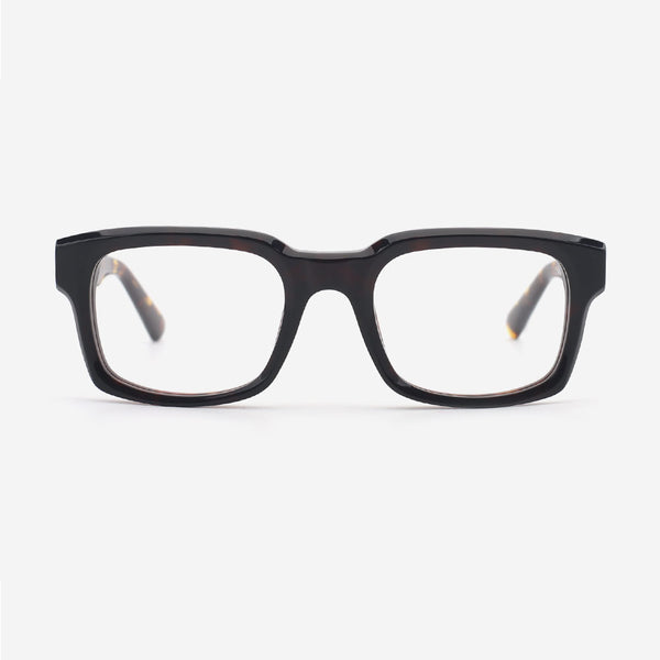 Rectangle Bevel Acetate Unisex Optical Frames 24A3128