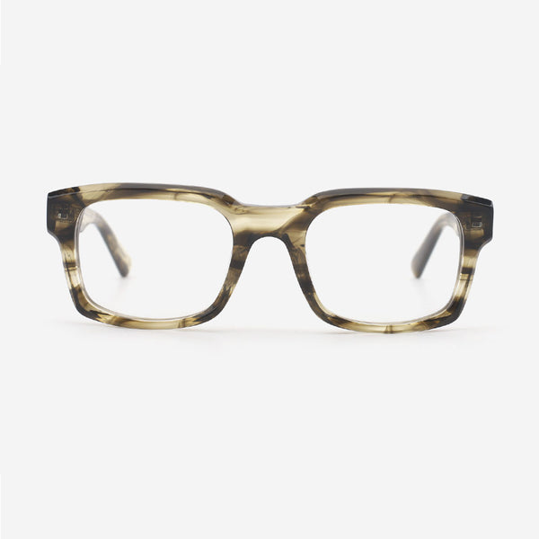 Rectangle Bevel Acetate Unisex Optical Frames 24A3128