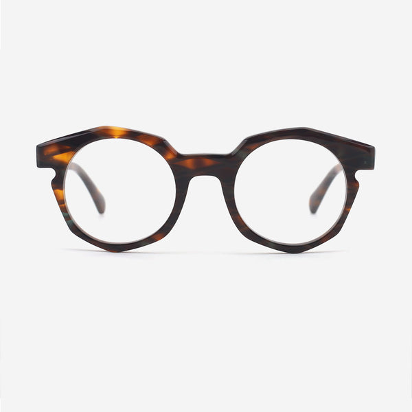 Irregularly Acetate And Metal Combined Unisex Optical Frames 24A3137