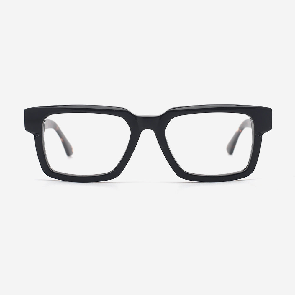 Retro Square Acetate Unisex Optical Frames 24A3186